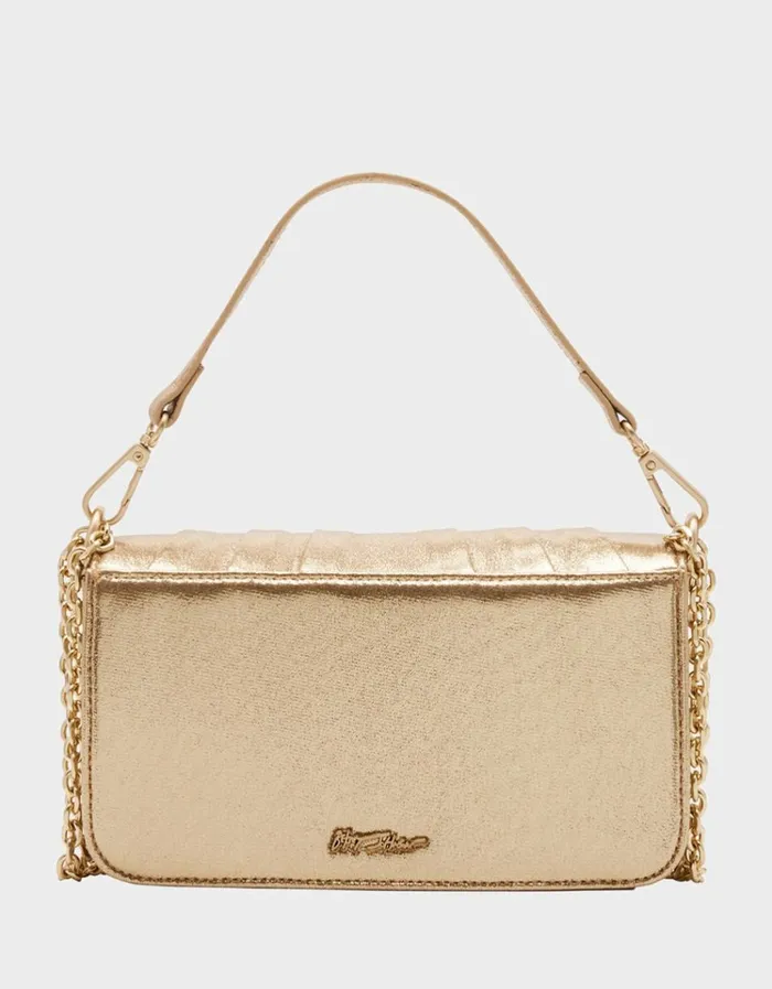 Women 3D BOW FLAP BAG GOLD Gold Betsey Johnson Women 3D BOW FLAP BAG GOLD Gold Betsey Johnson