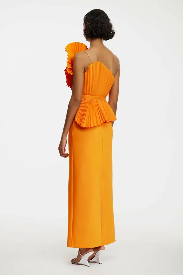 Women ABBOTSFORD TOP Neon Tangerine Acler Tops
