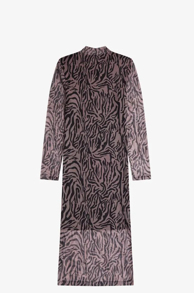 Women Amy Winehouse FoundationZebra Print Mesh Dress Dusty Rose Pink Fred Perry Dresses Women Amy Winehouse FoundationZebra Print Mesh Dress Dusty Rose Pink Fred Perry Dresses