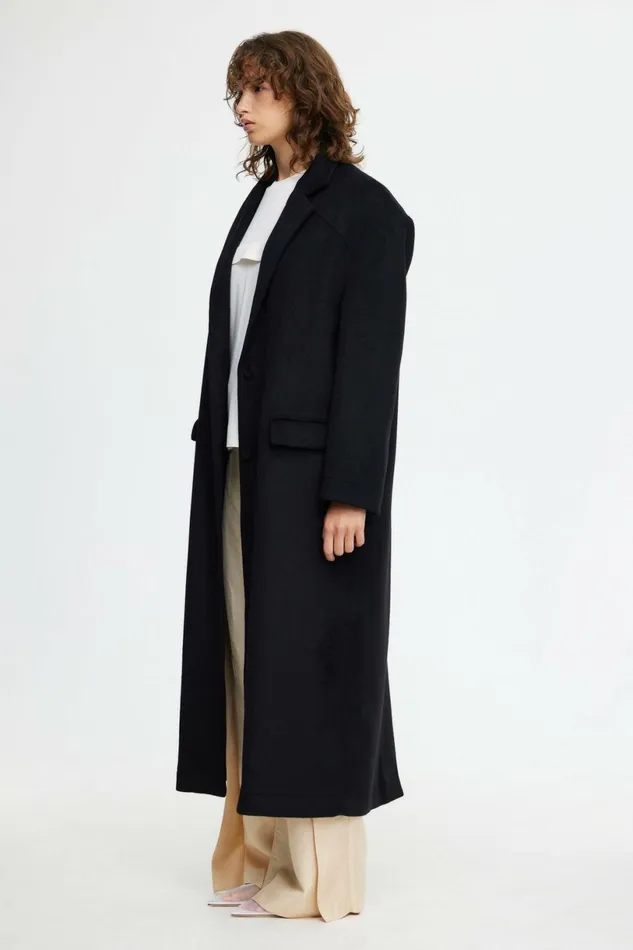 Women ANCHOR COAT Black Acler Outerwear