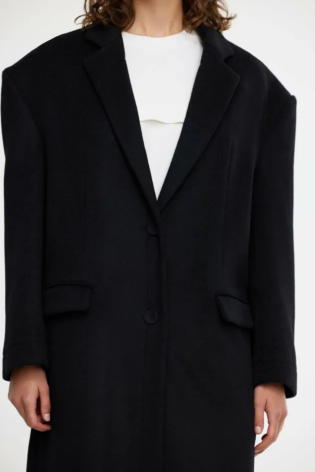 Women ANCHOR COAT Black Acler Outerwear