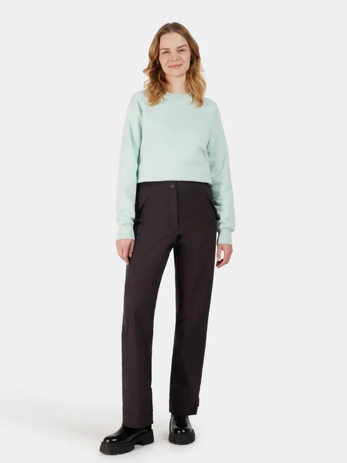 Women Annika Pants Black Didriksons Waterproof Trousers
