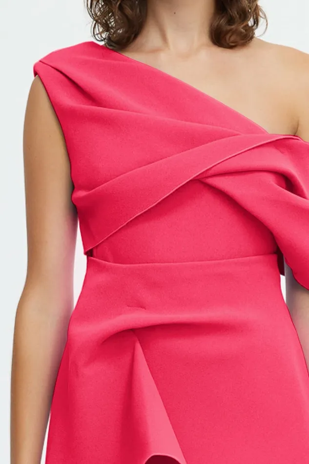 Women ASHFORD MINI DRESS Berry Pink Acler Pink Dresses