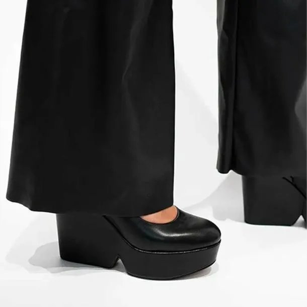 Women BELITA Black Clergerie Wedges