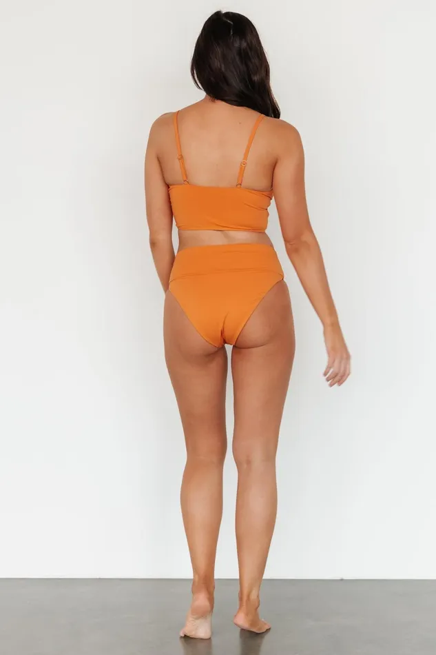 Women Bikini Baltic Born Sunny High Waisted Bikini Bottom Dusty Melon Women Bikini Baltic Born Sunny High Waisted Bikini Bottom Dusty Melon