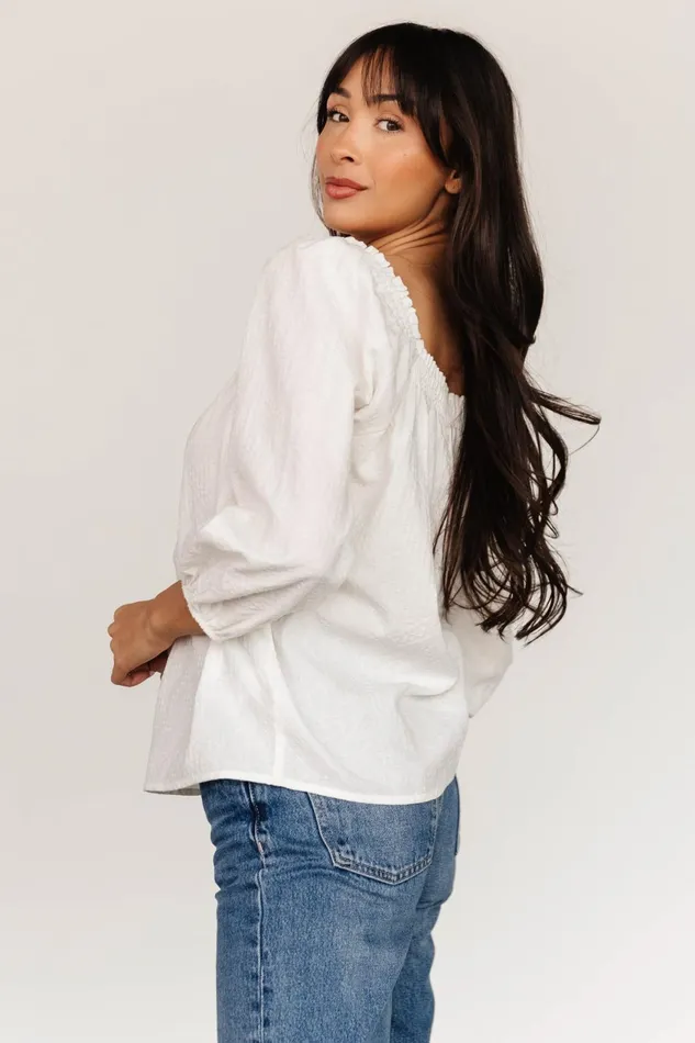 Women Blouses Shirts Baltic Born Aya Woven Top Off White Women Blouses Shirts Baltic Born Aya Woven Top Off White