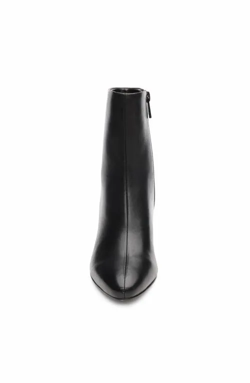 Women Boots Liverpool Los Angeles Claremont Icon Heel Side Zip Bootie Black