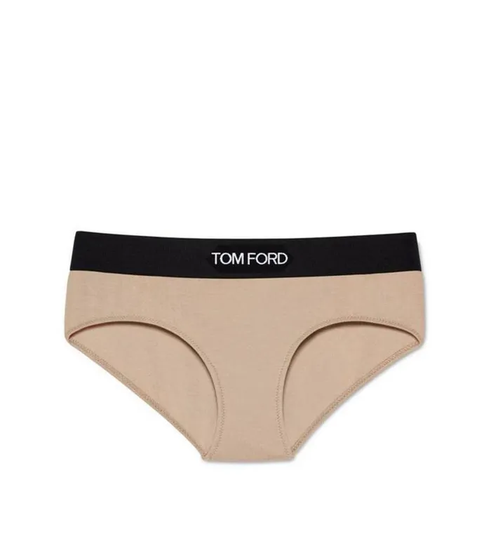 Women Bottoms Tom Ford Modal Signature Boy Shorts Rose Nude