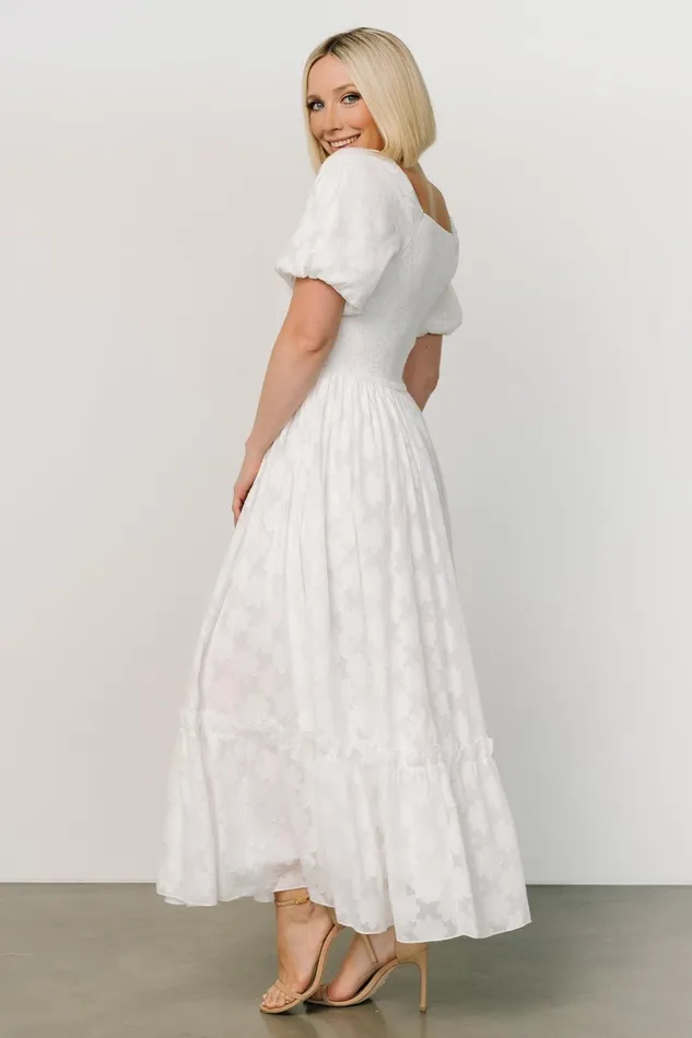 Women Bridal Baltic Born Alta Jacquard Maxi Dress Off White Women Bridal Baltic Born Alta Jacquard Maxi Dress Off White