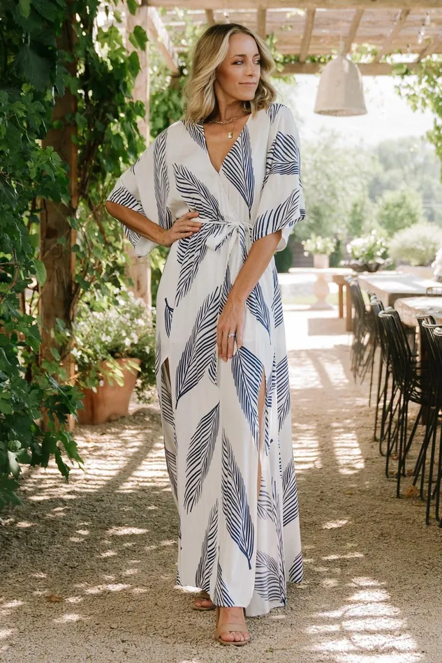 Women Bump Friendly Baltic Born Corinth Maxi Dress Navy Print Women Bump Friendly Baltic Born Corinth Maxi Dress Navy Print