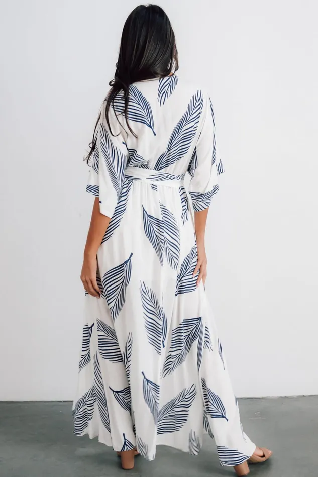 Women Bump Friendly Baltic Born Corinth Maxi Dress Navy Print Women Bump Friendly Baltic Born Corinth Maxi Dress Navy Print
