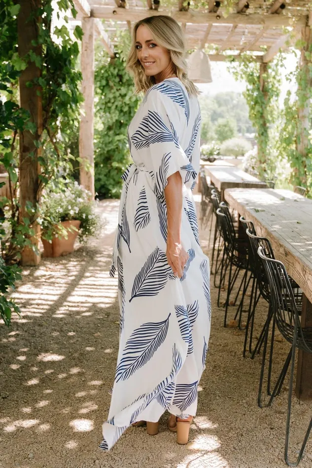 Women Bump Friendly Baltic Born Corinth Maxi Dress Navy Print Women Bump Friendly Baltic Born Corinth Maxi Dress Navy Print