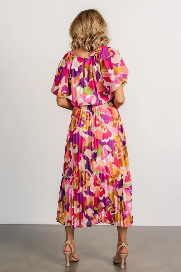 Women Bump Friendly Baltic Born Maven Midi Dress Multi Print Women Bump Friendly Baltic Born Maven Midi Dress Multi Print