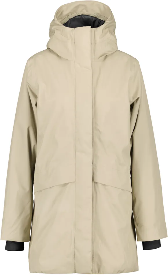 Women Cajsa Parka Almost Beige Didriksons Autumn Jackets
