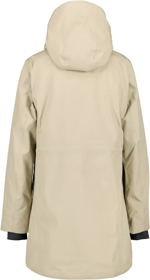 Women Cajsa Parka Almost Beige Didriksons Autumn Jackets