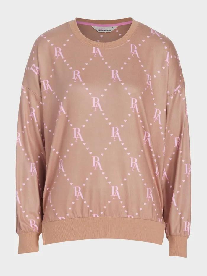 Women Caramel Logo Plush Sweater Multi Peter Alexander Tops