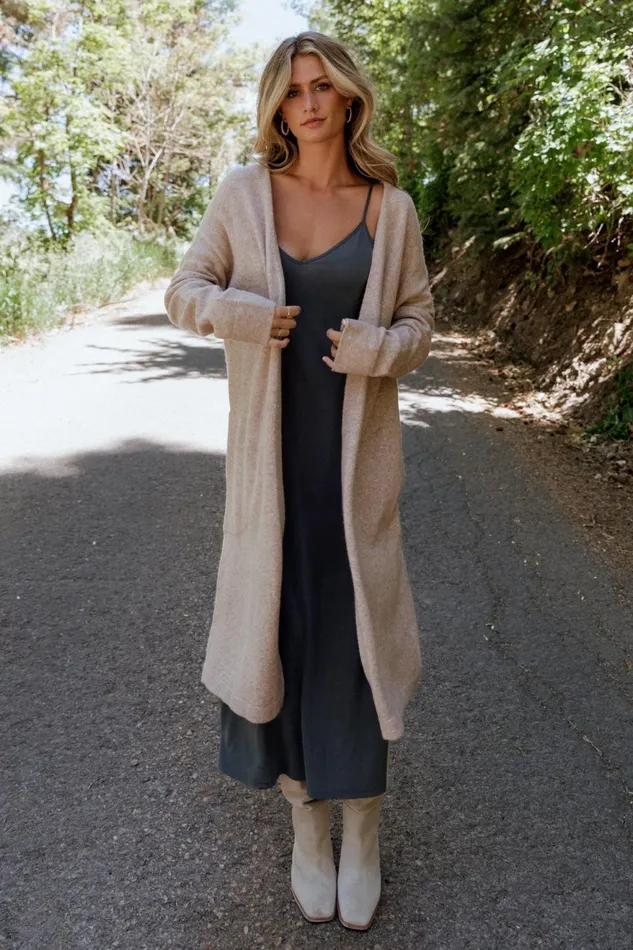 Women Cardigans Baltic Born Claire Cardigan Taupe