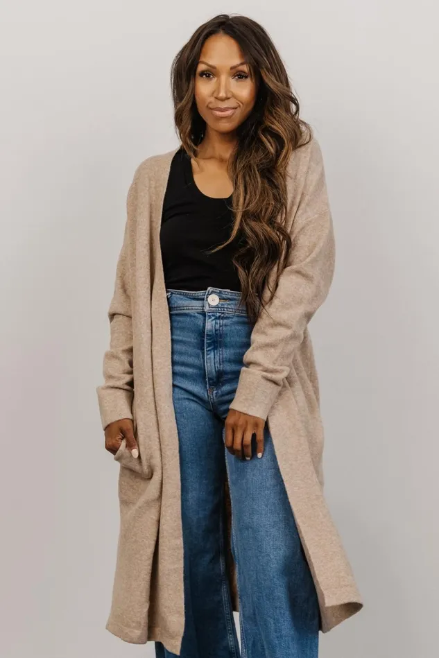Women Cardigans Baltic Born Claire Cardigan Taupe Women Cardigans Baltic Born Claire Cardigan Taupe