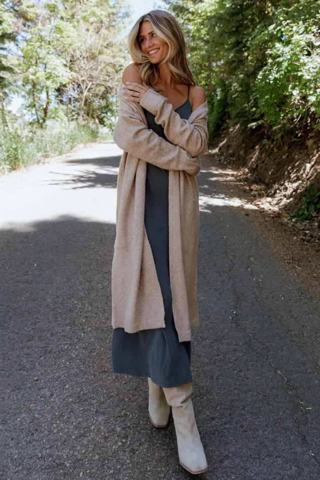 Women Cardigans Baltic Born Claire Cardigan Taupe Women Cardigans Baltic Born Claire Cardigan Taupe