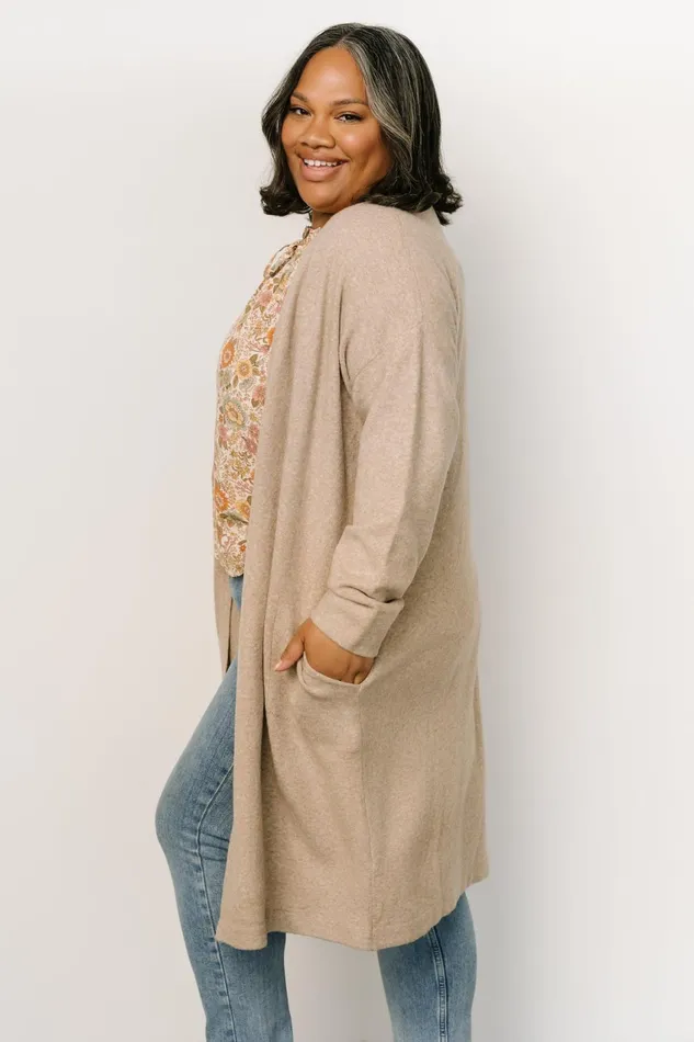 Women Cardigans Baltic Born Claire Cardigan Taupe Women Cardigans Baltic Born Claire Cardigan Taupe
