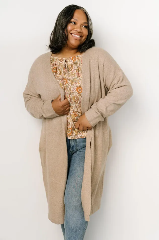 Women Cardigans Baltic Born Claire Cardigan Taupe Women Cardigans Baltic Born Claire Cardigan Taupe