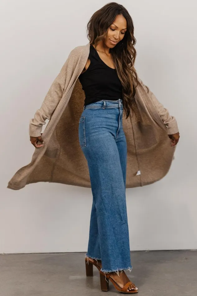 Women Cardigans Baltic Born Claire Cardigan Taupe Women Cardigans Baltic Born Claire Cardigan Taupe