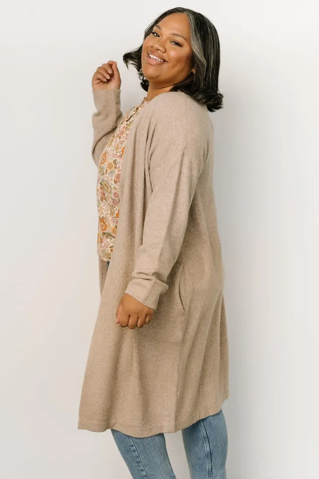 Women Cardigans Baltic Born Claire Cardigan Taupe Women Cardigans Baltic Born Claire Cardigan Taupe