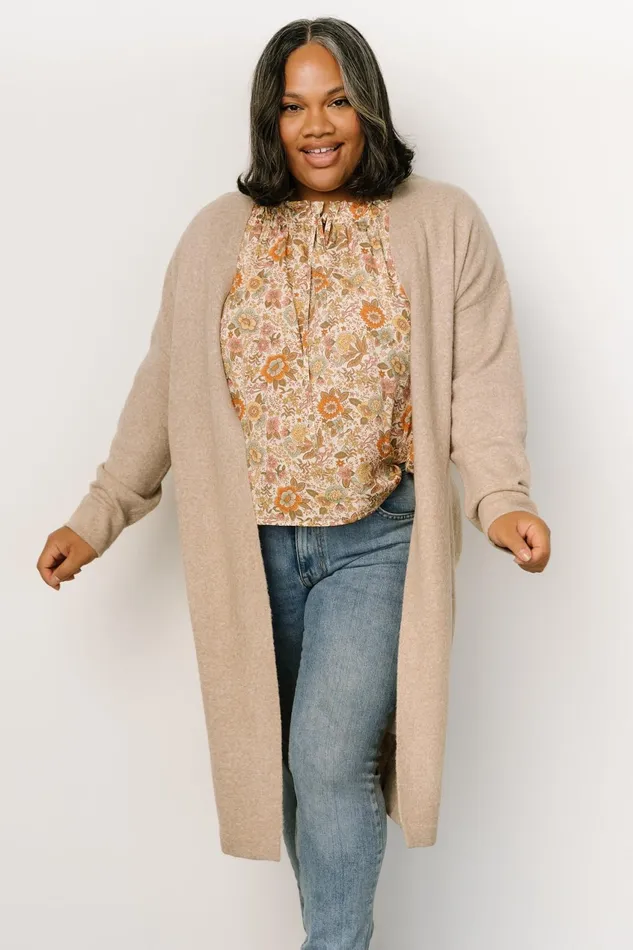Women Cardigans Baltic Born Claire Cardigan Taupe Women Cardigans Baltic Born Claire Cardigan Taupe