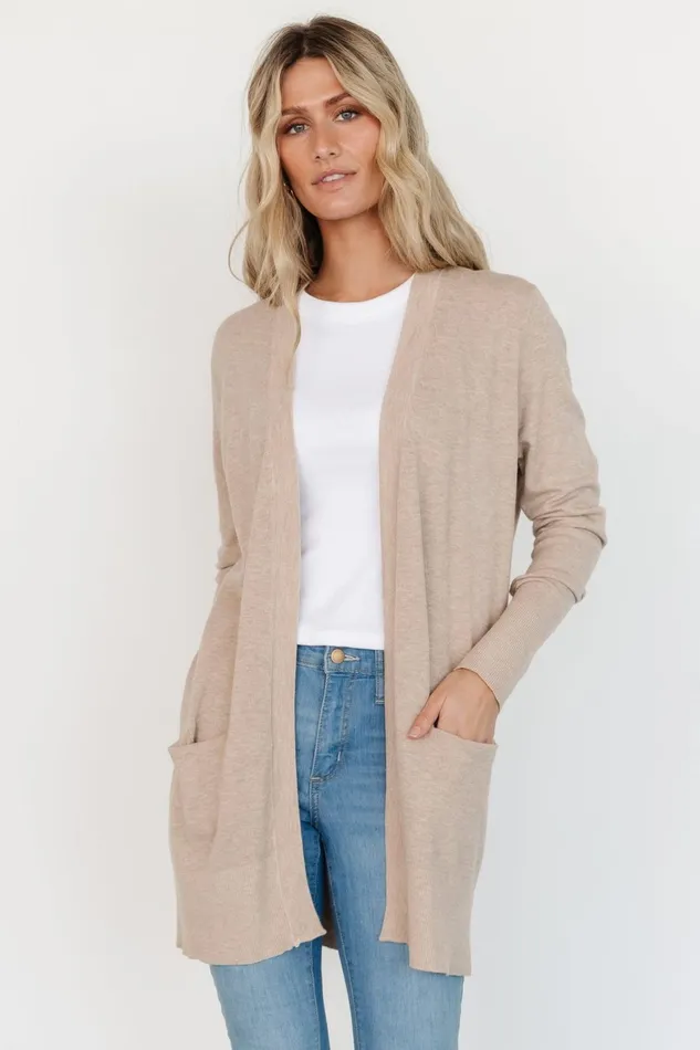 Women Cardigans Baltic Born Edison Cardigan Oatmeal