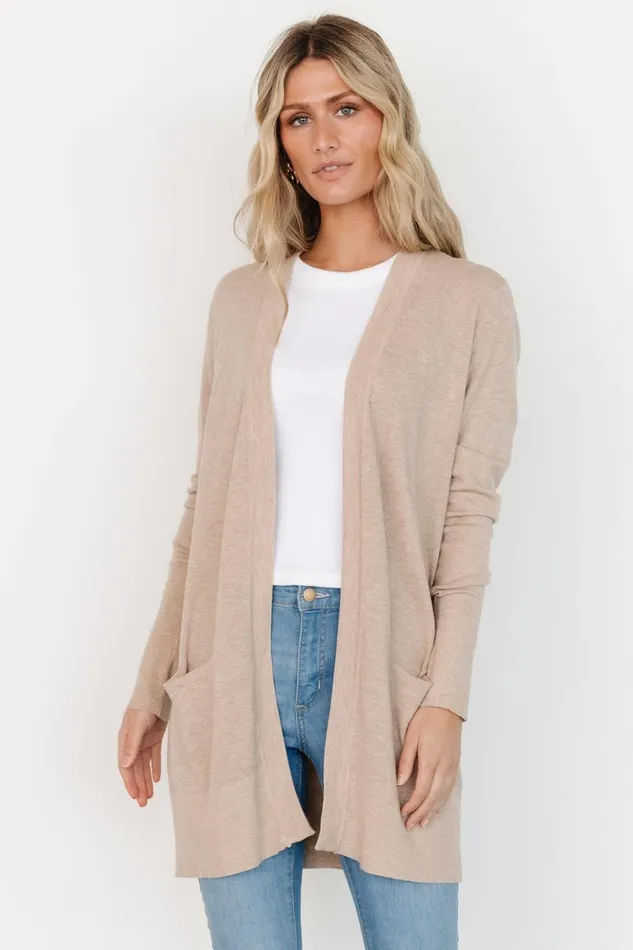 Women Cardigans Baltic Born Edison Cardigan Oatmeal Women Cardigans Baltic Born Edison Cardigan Oatmeal