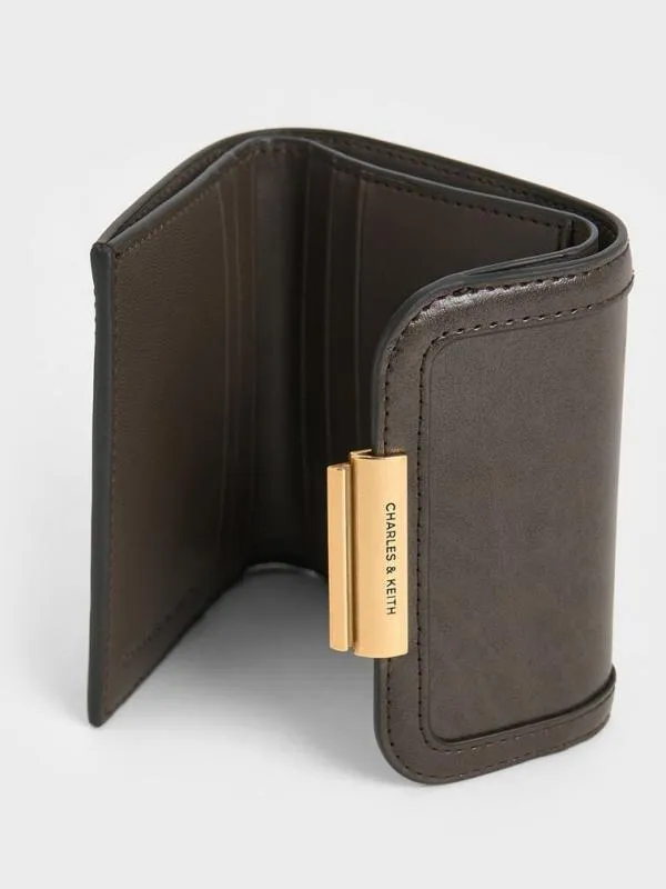 Women Charlot Wallet 8211 Dark Moss CHARLES and KEITH Small Wallets