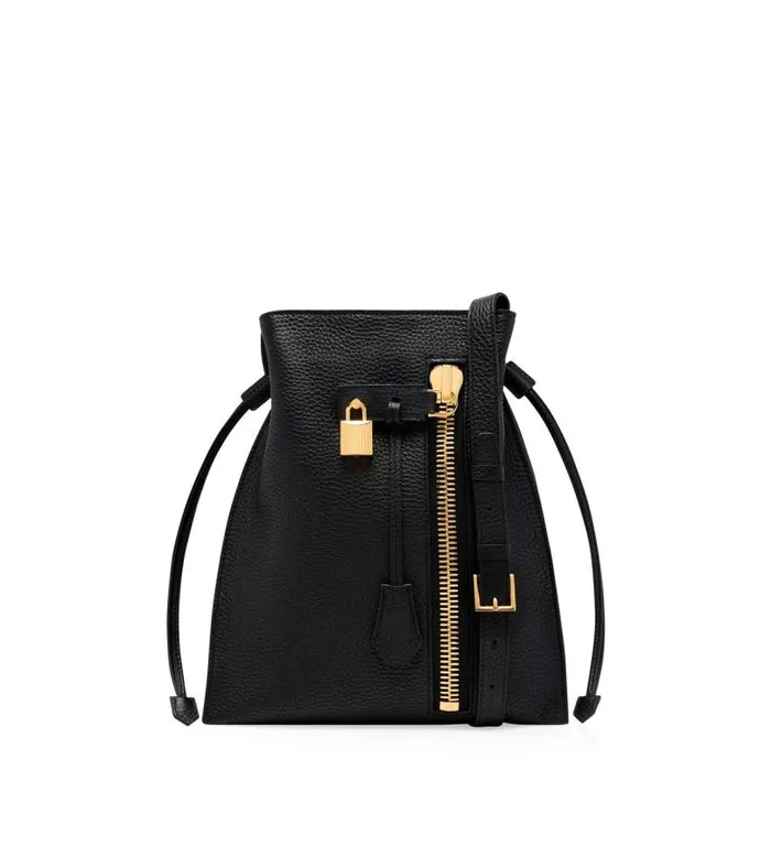 Women Cross Body Bags Tom Ford Grain Leather Alix Small Crossbody Bag