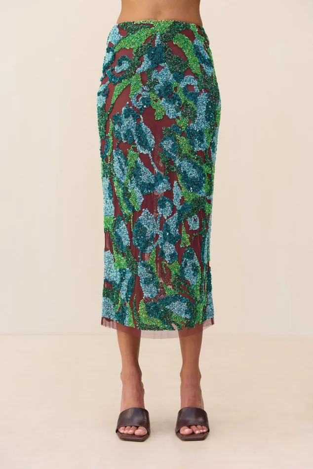 Women Cult Gaia Bottoms LYRA SKIRT 8211 TULIP PRINT Women Cult Gaia Bottoms LYRA SKIRT 8211 TULIP PRINT