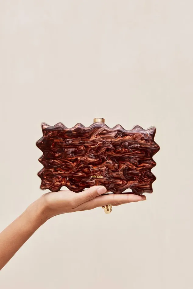 Women Cult Gaia Clutches PALOMA CLUTCH 8211 BRONZE Women Cult Gaia Clutches PALOMA CLUTCH 8211 BRONZE