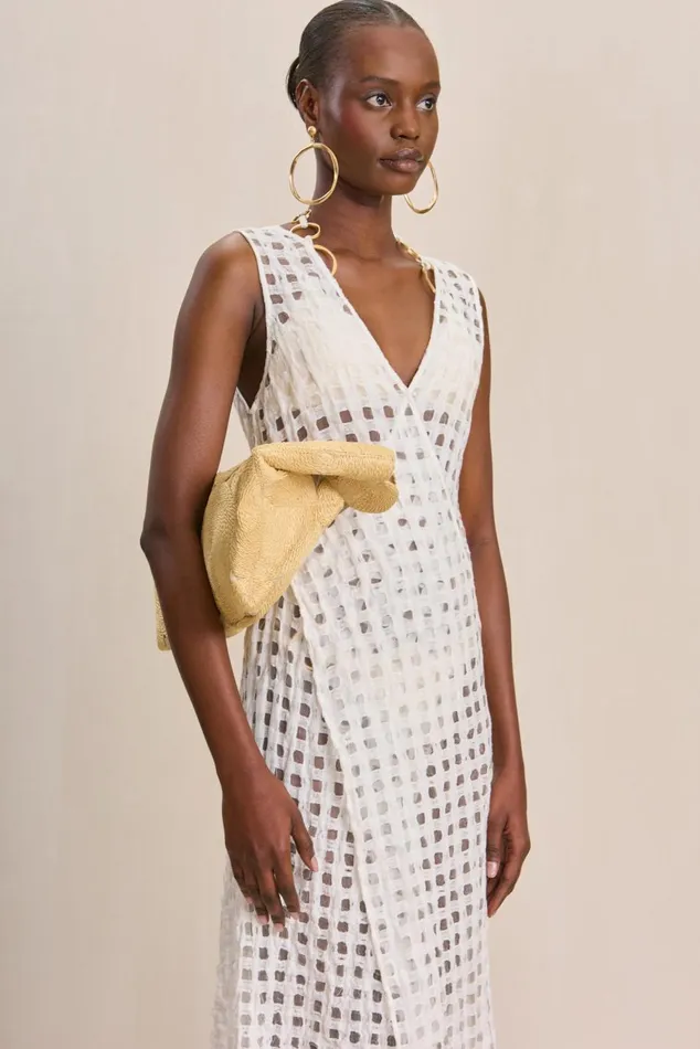 Women Cult Gaia Cover Ups CORTEZ COVERUP 8211 OFF WHITE LINEN Women Cult Gaia Cover Ups CORTEZ COVERUP 8211 OFF WHITE LINEN