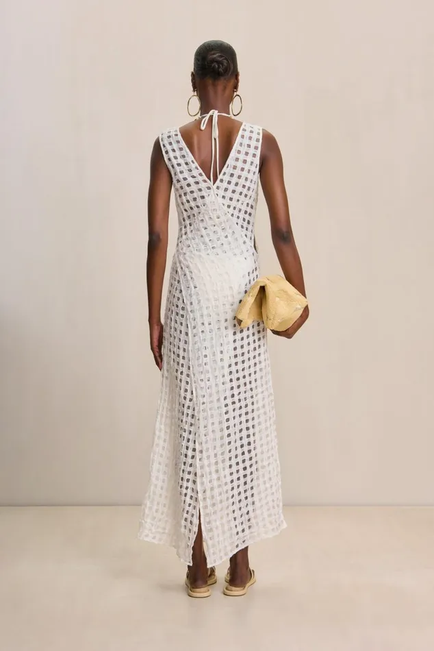 Women Cult Gaia Cover Ups CORTEZ COVERUP 8211 OFF WHITE LINEN Women Cult Gaia Cover Ups CORTEZ COVERUP 8211 OFF WHITE LINEN