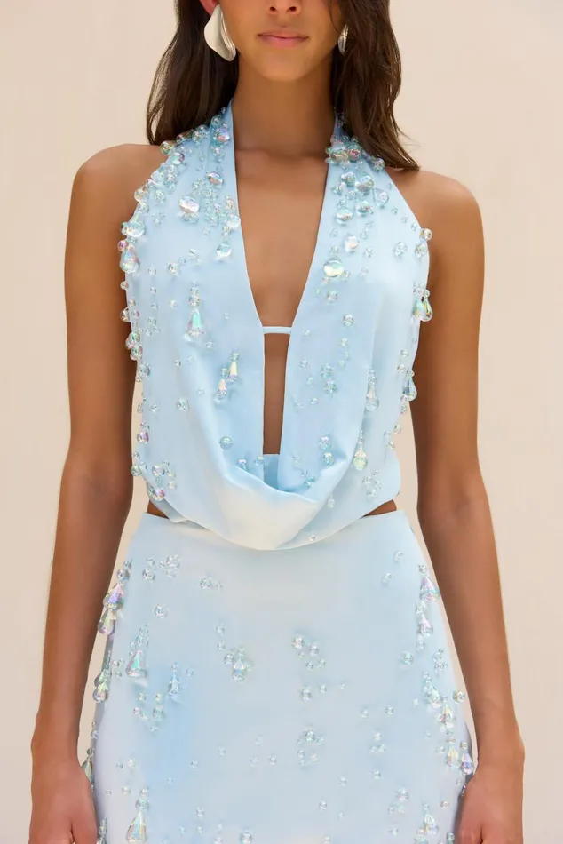 Women Cult Gaia Dresses ISSEY DRESS 8211 HYDRANGEA