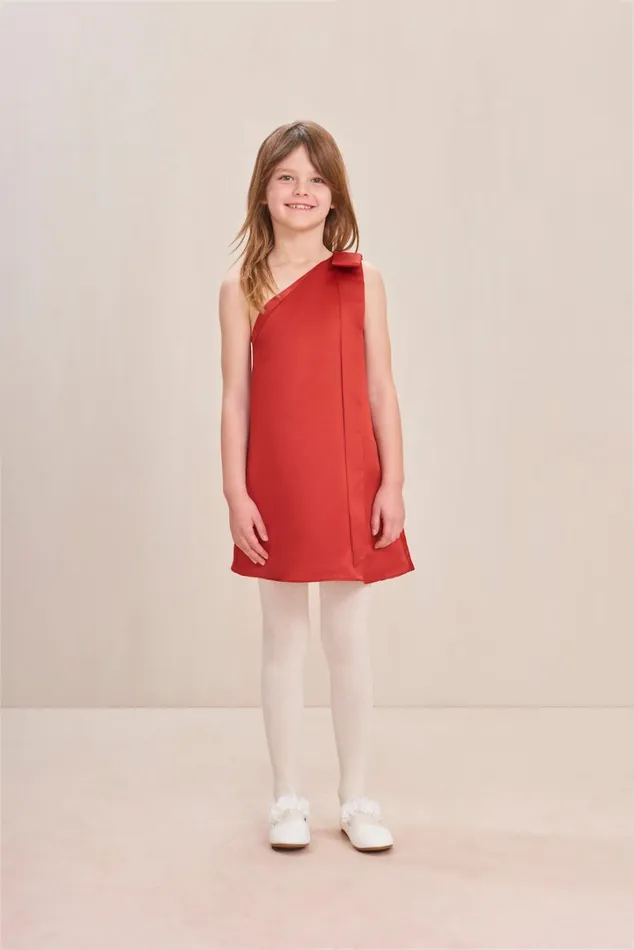 Women Cult Gaia Dresses KIDS NATHALY DRESS 8211 MERLOT