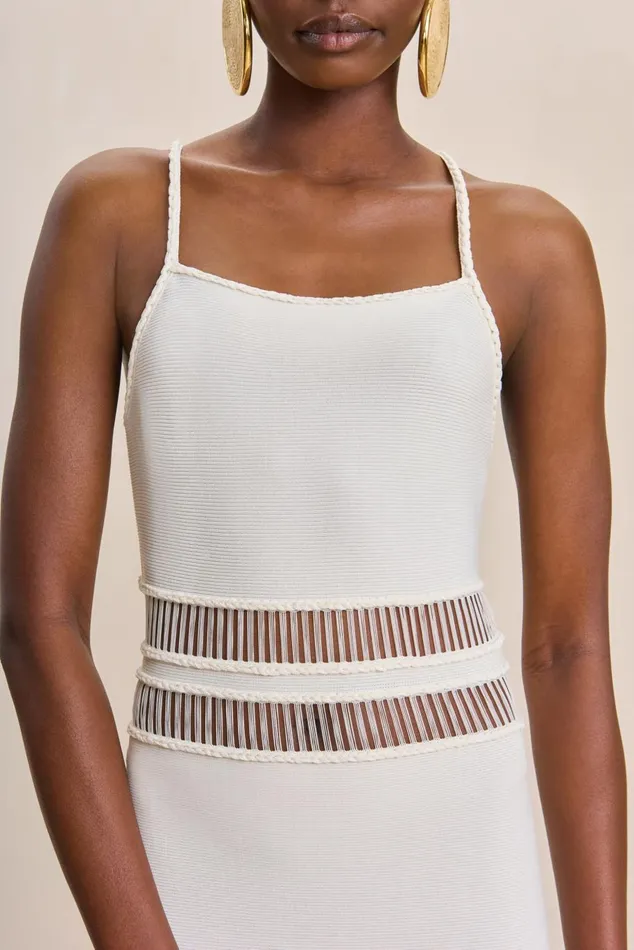 Women Cult Gaia Dresses KIKI KNIT DRESS 8211 OFF WHITE Women Cult Gaia Dresses KIKI KNIT DRESS 8211 OFF WHITE