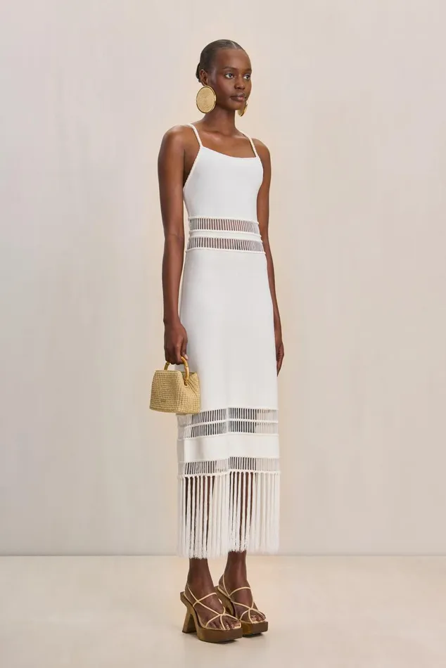 Women Cult Gaia Dresses KIKI KNIT DRESS 8211 OFF WHITE Women Cult Gaia Dresses KIKI KNIT DRESS 8211 OFF WHITE
