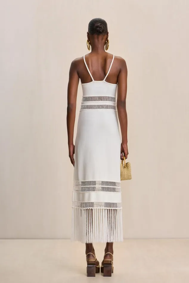 Women Cult Gaia Dresses KIKI KNIT DRESS 8211 OFF WHITE Women Cult Gaia Dresses KIKI KNIT DRESS 8211 OFF WHITE