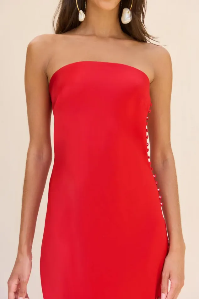 Women Cult Gaia Dresses PERLA GOWN 8211 GHERMEZ Women Cult Gaia Dresses PERLA GOWN 8211 GHERMEZ
