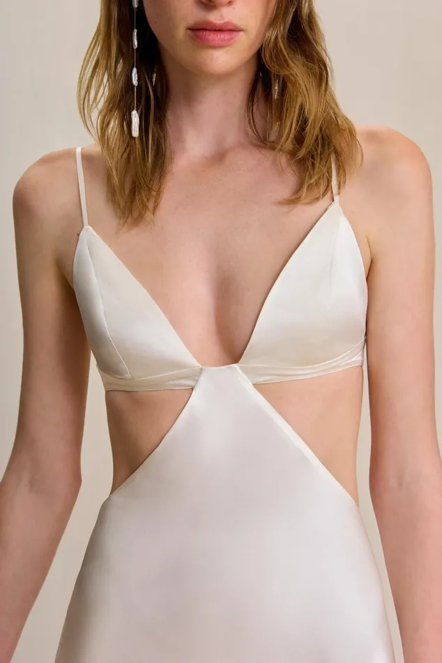 Women Cult Gaia Dresses RAISA GOWN 8211 OFF WHITE Women Cult Gaia Dresses RAISA GOWN 8211 OFF WHITE