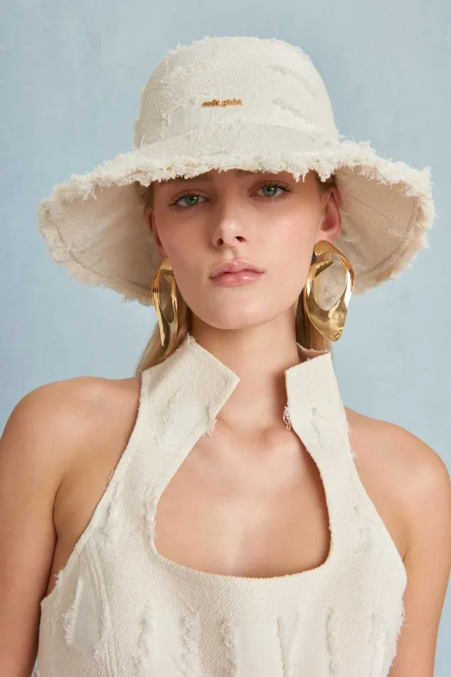 Women Cult Gaia Hats MADDIE HAT 8211 OFF WHITE Women Cult Gaia Hats MADDIE HAT 8211 OFF WHITE