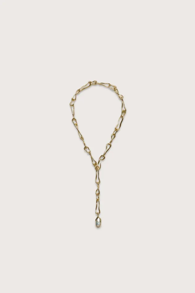 Women Cult Gaia Jewelry ASTRID CHOKER 8211 SHINY BRASS