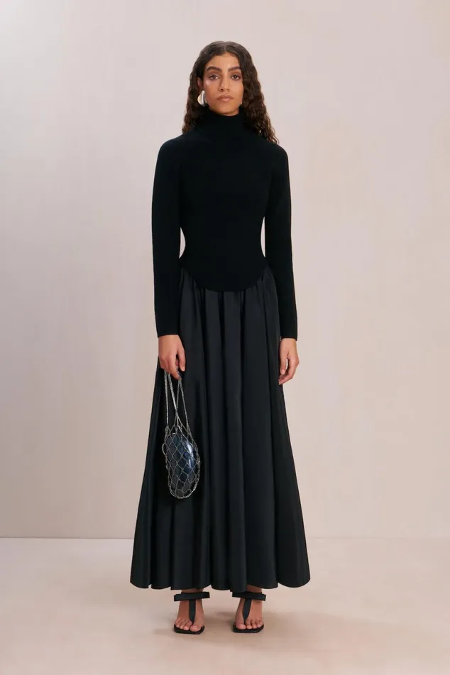 Women Cult Gaia Knits BELLE KNIT TURTLENECK 8211 BLACK Women Cult Gaia Knits BELLE KNIT TURTLENECK 8211 BLACK