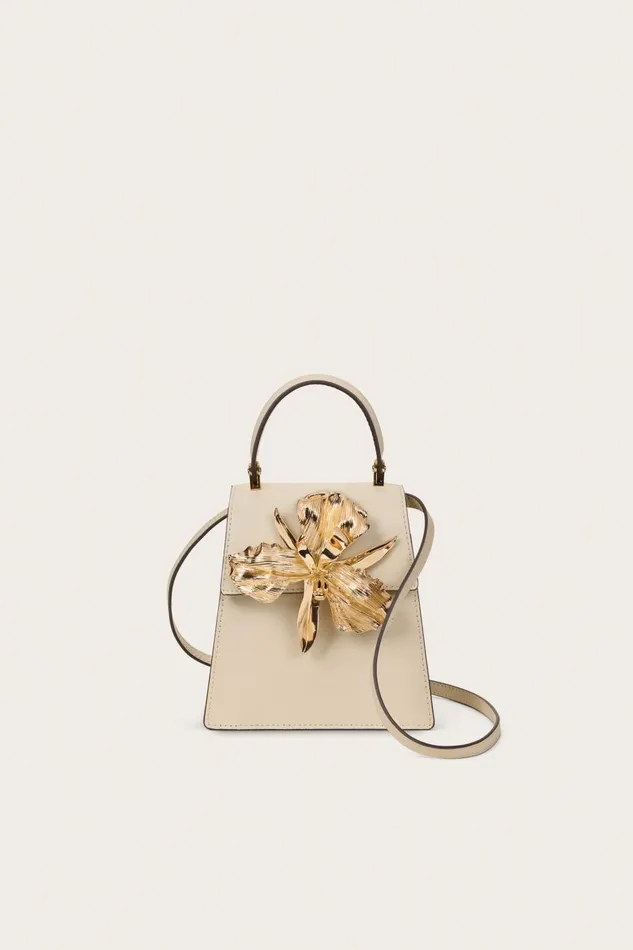 Women Cult Gaia Mini Bags EMILIA MINI TOP HANDLE 8211 ALABASTER