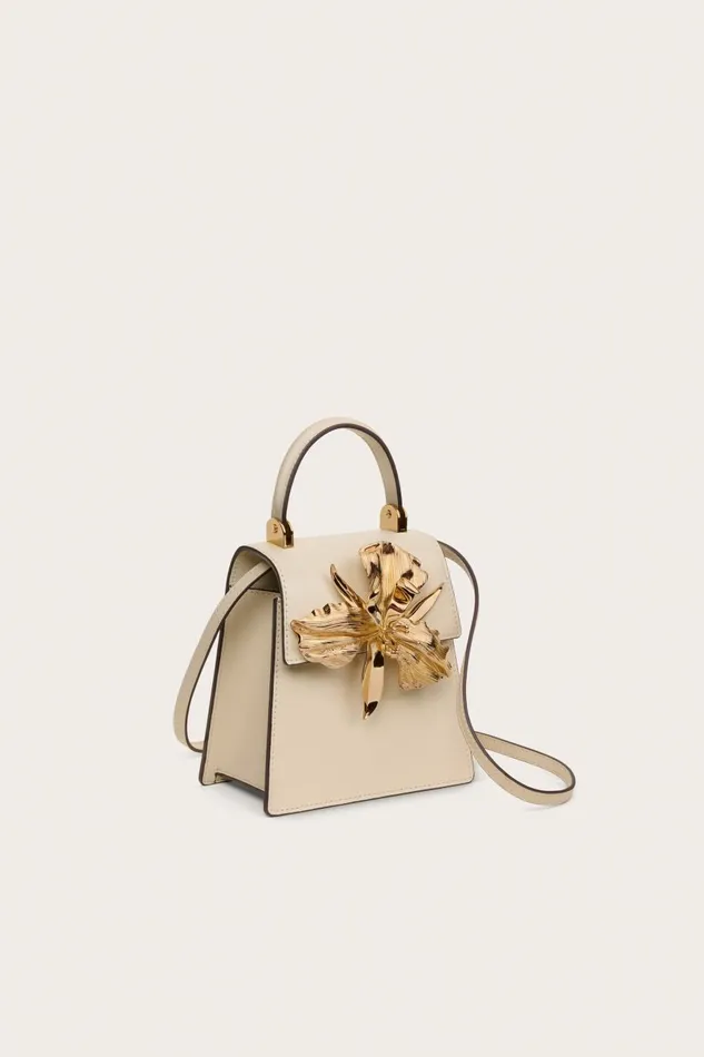 Women Cult Gaia Mini Bags EMILIA MINI TOP HANDLE 8211 ALABASTER Women Cult Gaia Mini Bags EMILIA MINI TOP HANDLE 8211 ALABASTER