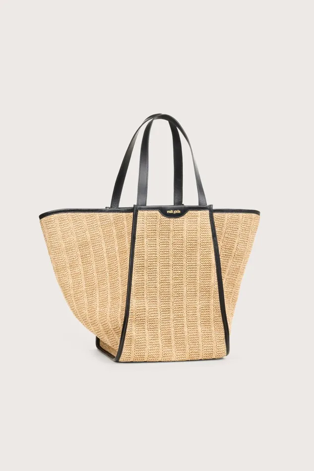 Women Cult Gaia Tote Bags SADIE TOTE BAG 8211 NATURAL Women Cult Gaia Tote Bags SADIE TOTE BAG 8211 NATURAL