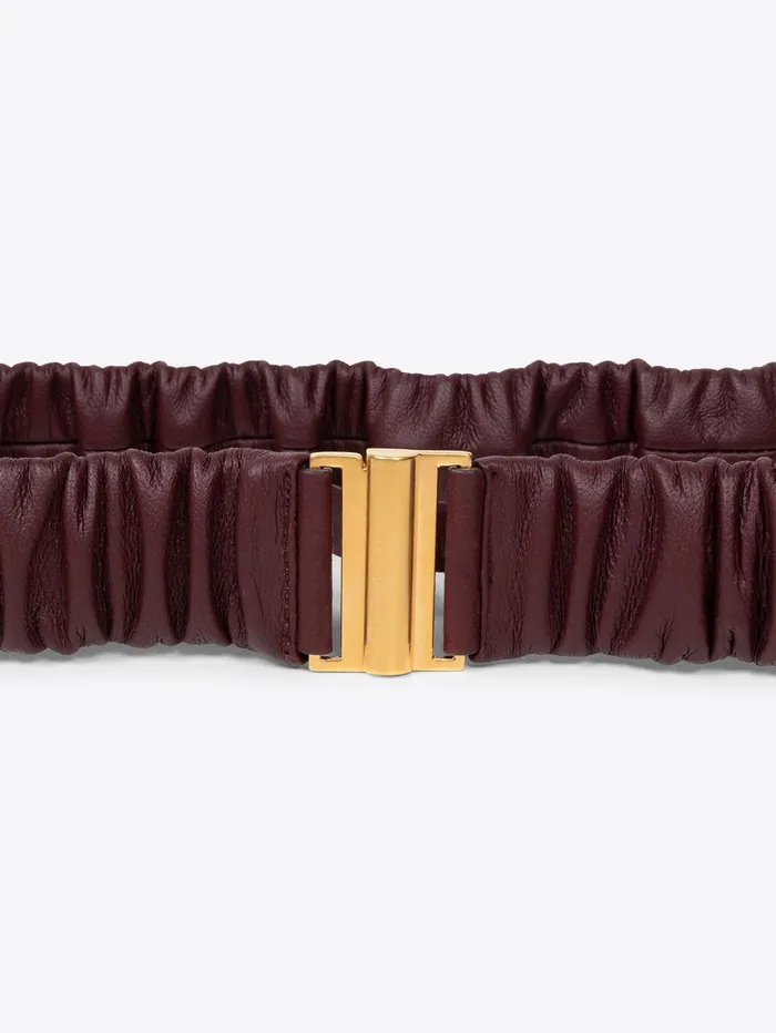 Women Dries Van Noten Belts Leather Pillow Belt